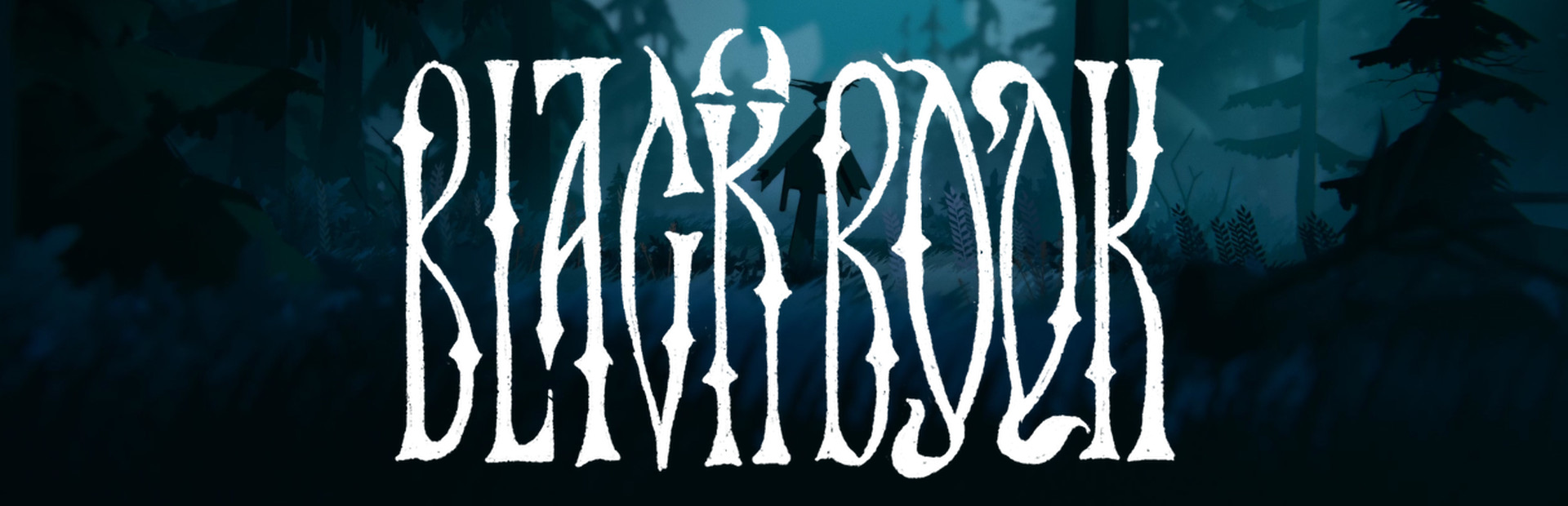 Official Steam library artwork places the Black Book title over a dark forest scene.