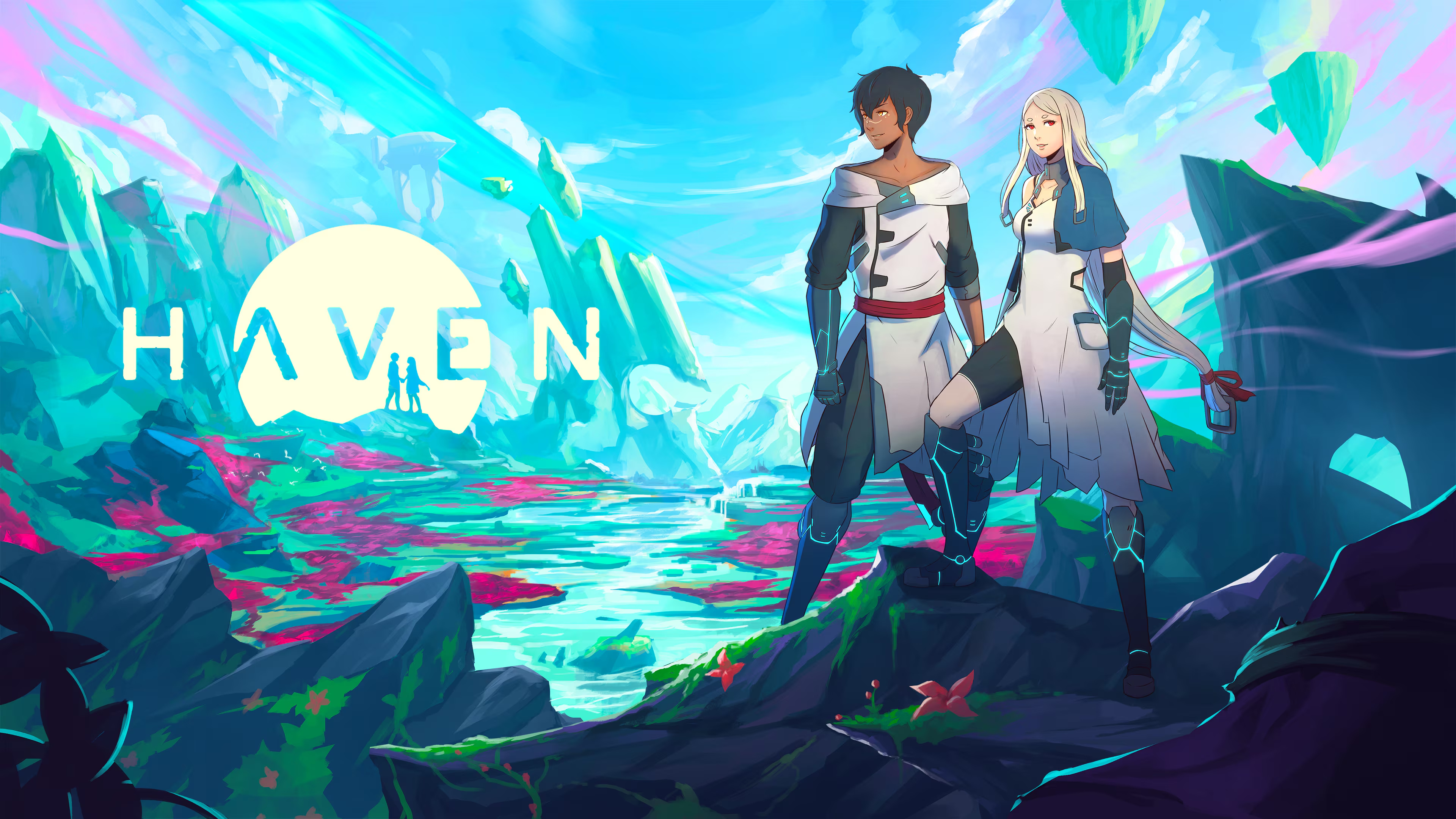 Yu and Kay together in official Haven artwork.
