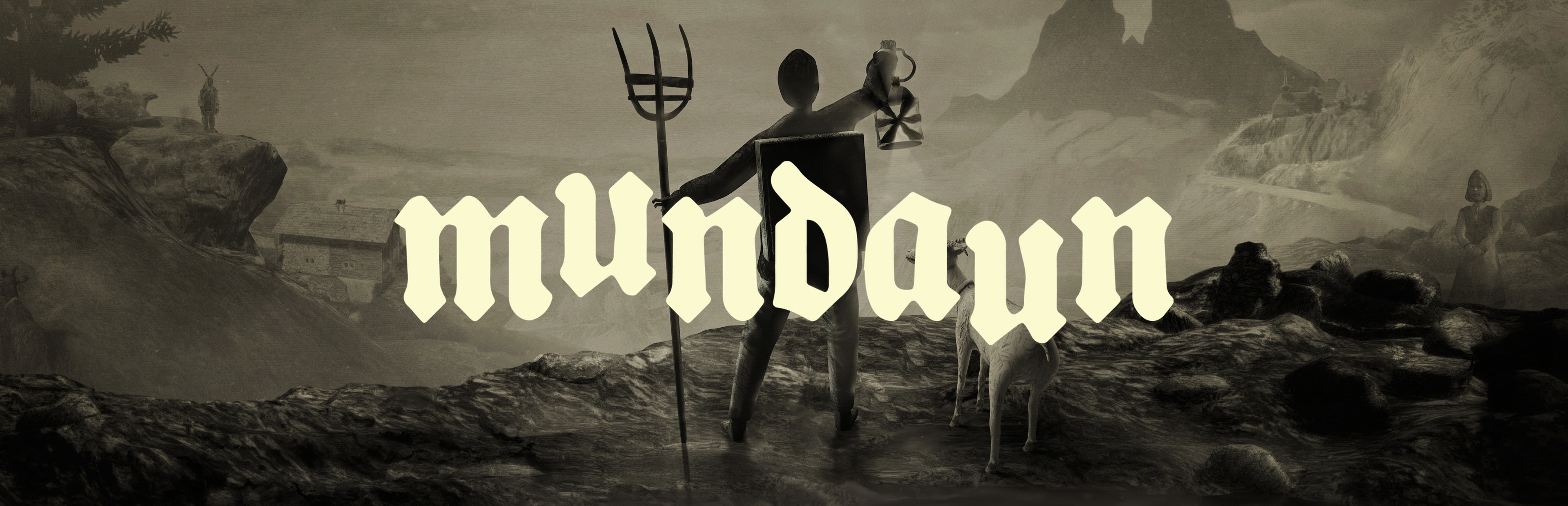 Official Steam library artwork places the Mundaun title above an alpine figure and goat.