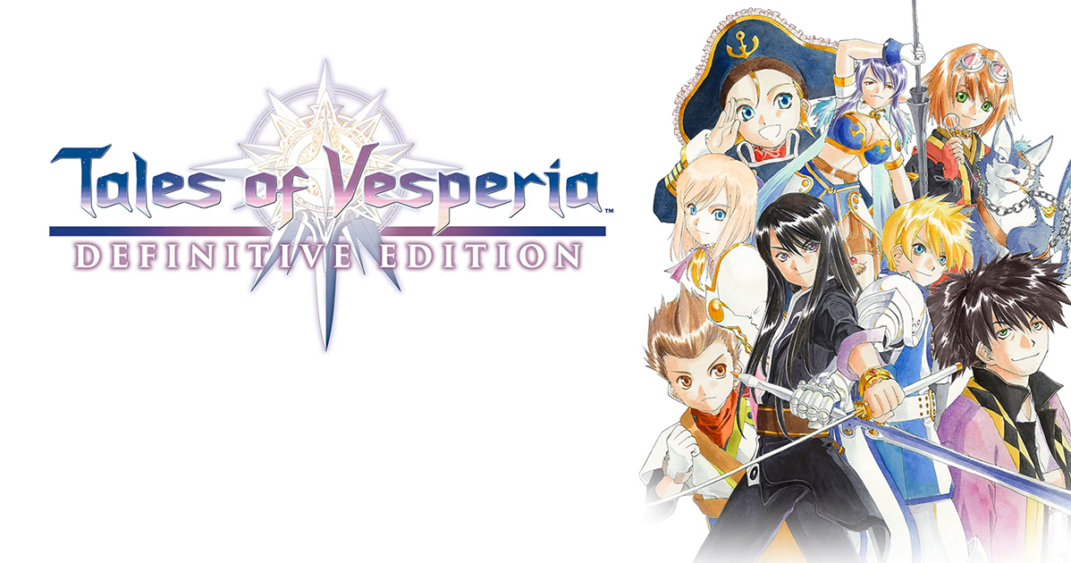 The Definitive Edition logo appears beside Yuri and the traveling party.