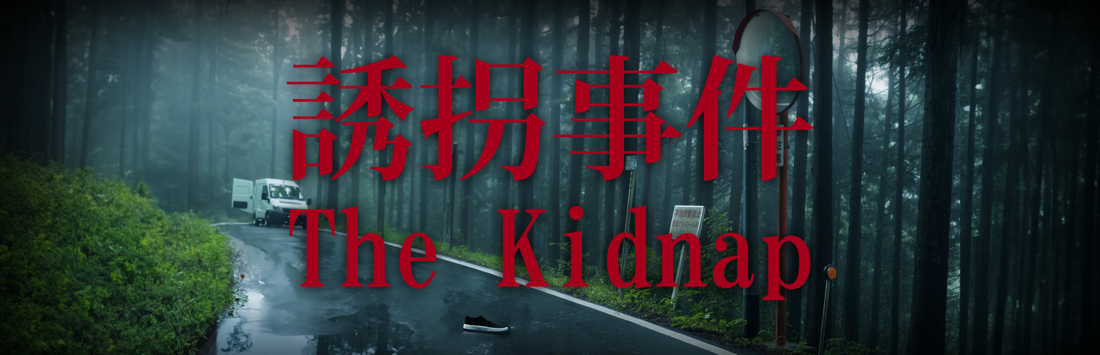 Official Steam library artwork shows a van on a wooded road beneath The Kidnap title.
