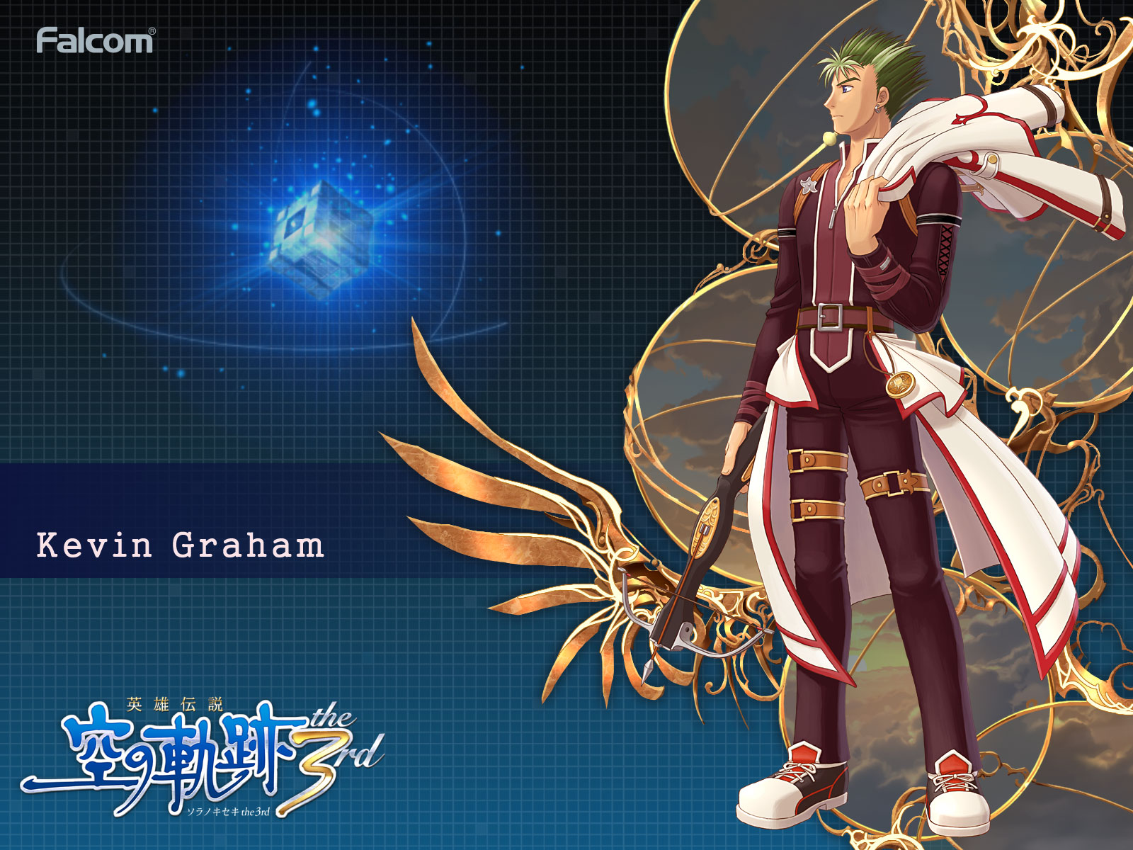 Kevin Graham in official Trails in the Sky the 3rd artwork.
