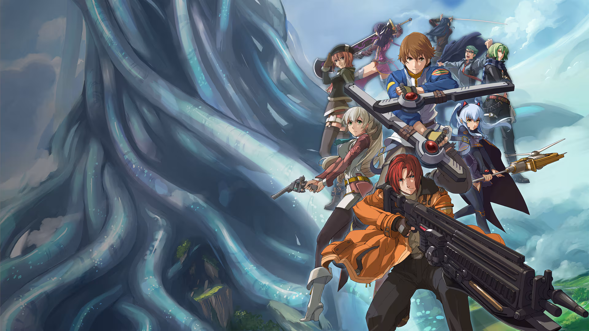 Trails to Azure art with the Special Support Section.