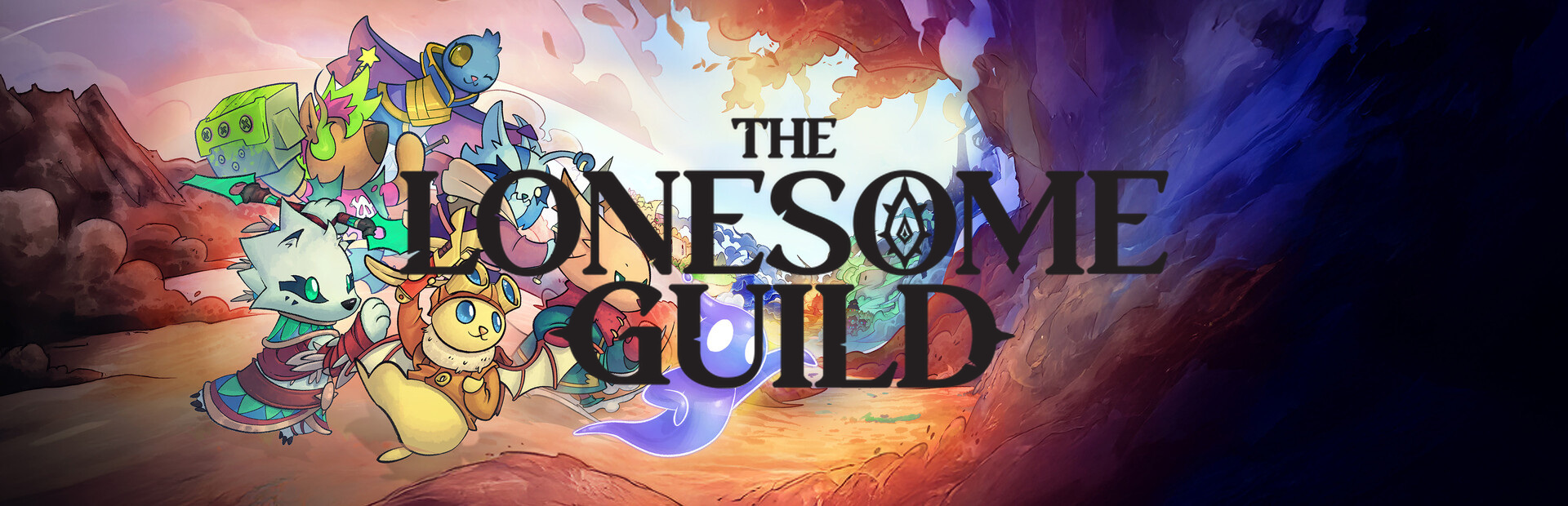 Official Steam library artwork places The Lonesome Guild title over its illustrated companions.