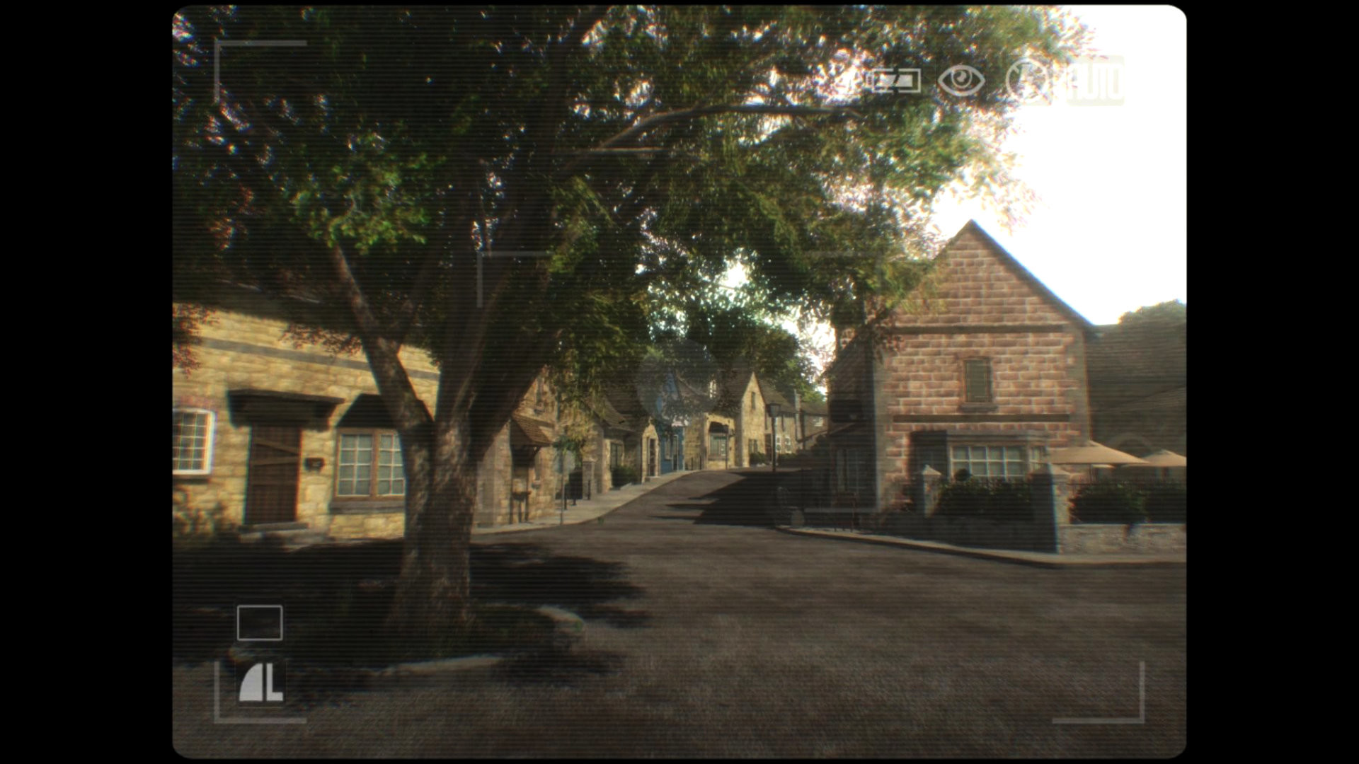 A camera frames a quiet street in Painscreek.