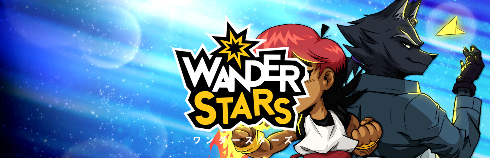 Official Steam library artwork places the Wander Stars title over its illustrated anime cast.