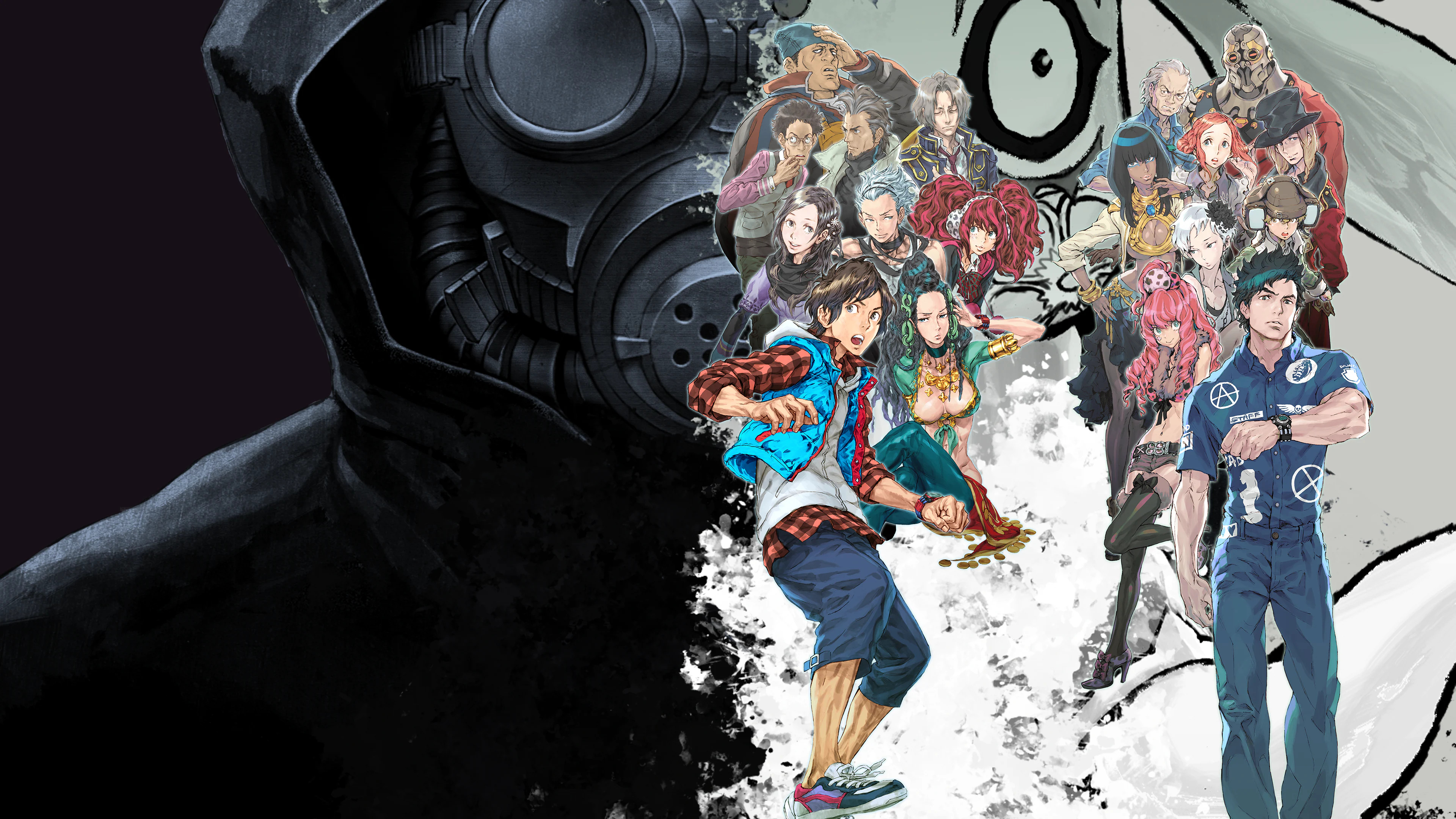 Characters from both Nonary Games appear around the collection logo.