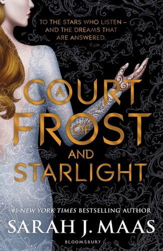 Cover of A Court of Frost and Starlight by Sarah J. Maas