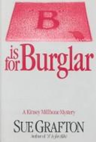 Cover of B Is for Burglar by Sue Grafton