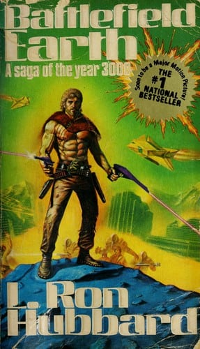 Cover of Battlefield Earth by L. Ron Hubbard