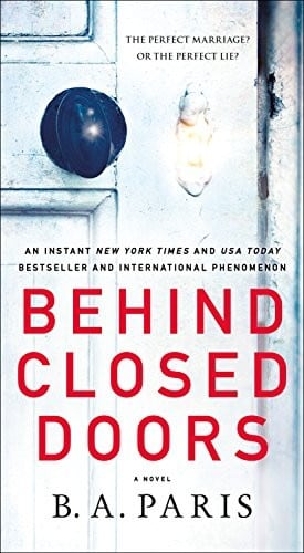 Cover of Behind Closed Doors by B. A. Paris