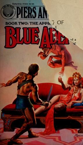 Cover of Blue Adept by Piers Anthony