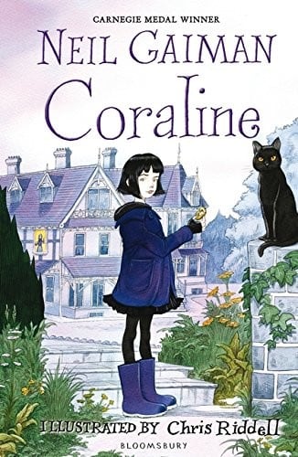 Cover of Coraline by Neil Gaiman