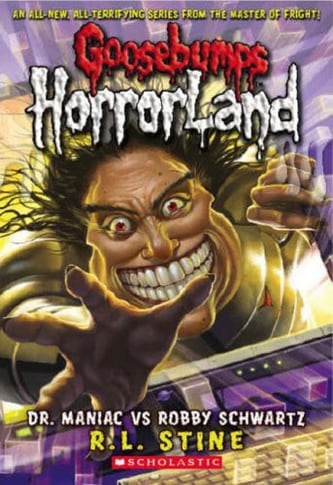 Cover of Dr. Maniac vs. Robby Schwartz by R. L. Stine