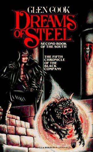 Cover of Dreams of Steel by Glen Cook