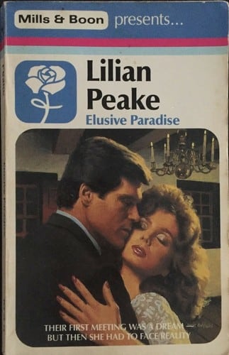 Cover of Elusive Paradise by Lilian Peake