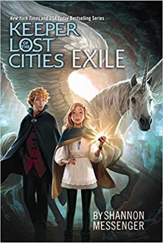 Cover of Exile by Shannon Messenger