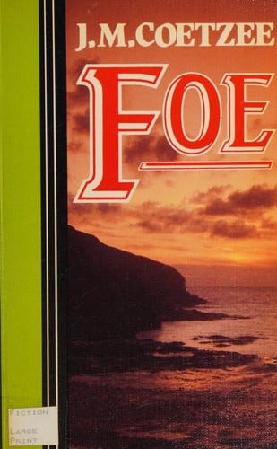 Cover of Foe by J. M. Coetzee