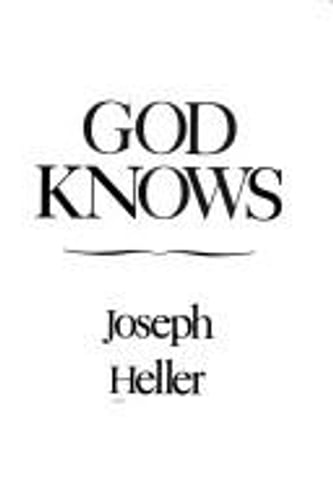 Cover of God knows by Joseph Heller