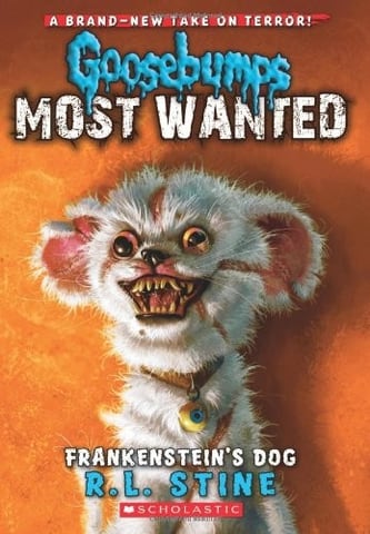 Cover of Goosebumps Most Wanted - Frankenstein's Dog by R. L. Stine
