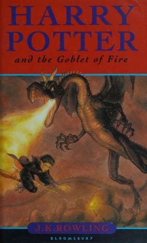 Cover of Harry Potter and the Goblet of Fire by J. K. Rowling