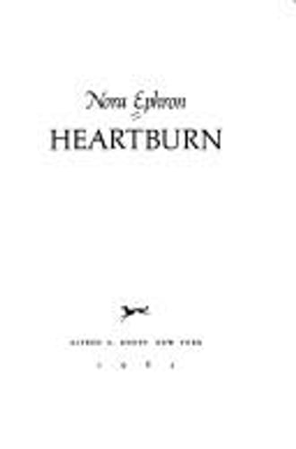 Cover of Heartburn by Nora Ephron
