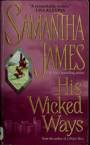 Cover of His Wicked Ways by Samantha James