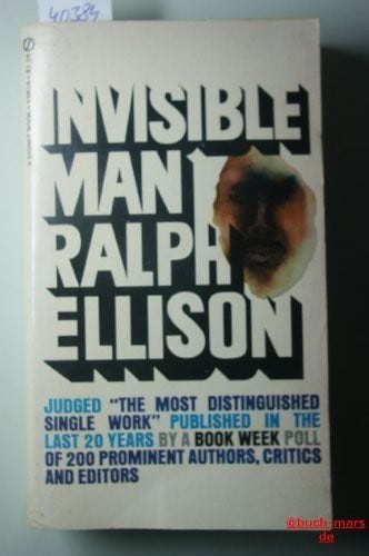Cover of Invisible Man by Ralph Ellison