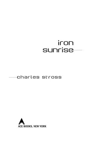 Cover of Iron Sunrise by Charles Stross