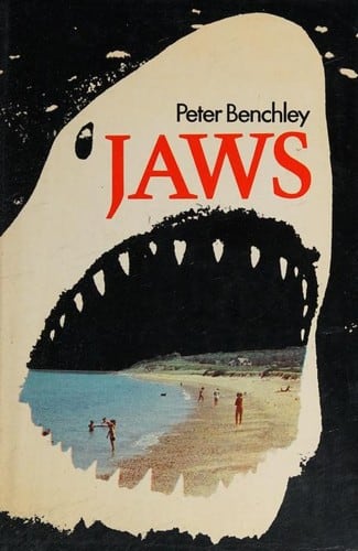 Cover of Jaws by Peter Benchley