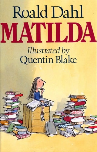 Cover of Matilda by Roald Dahl