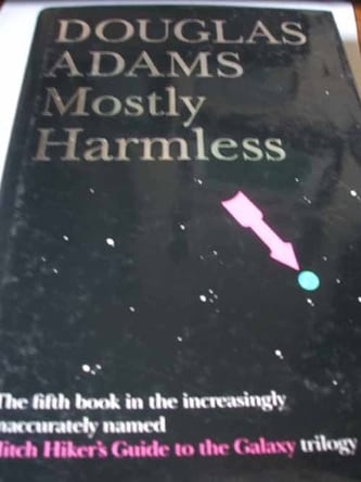 Cover of Mostly Harmless by Douglas Adams