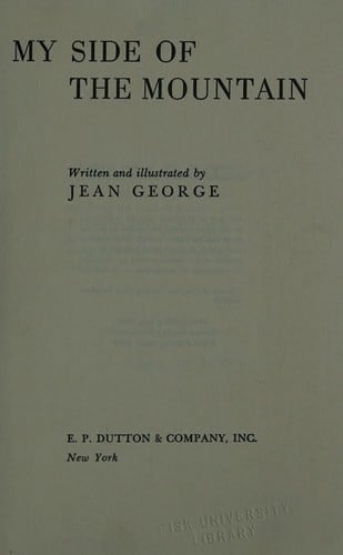 Cover of My Side of the Mountain by Jean Craighead George