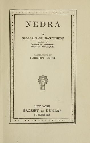 Cover of Nedra by George Barr McCutcheon
