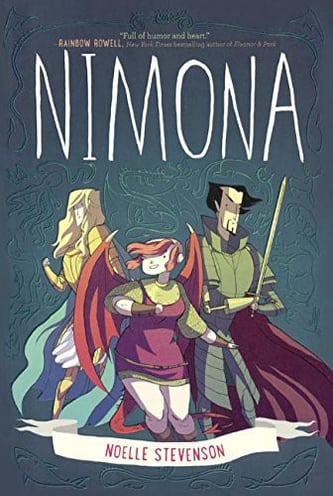 Cover of Nimona by N.D. Stevenson