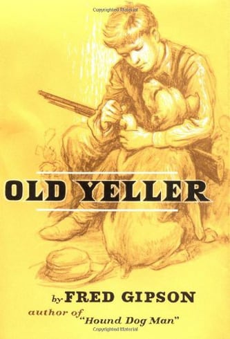 Cover of Old Yeller by Fred Gipson