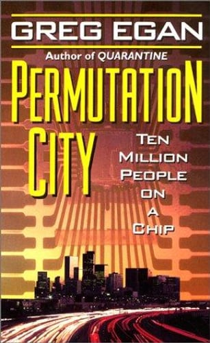 Cover of Permutation City by Greg Egan