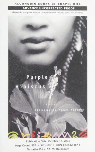 Cover of Purple Hibiscus by Chimamanda Ngozi Adichie