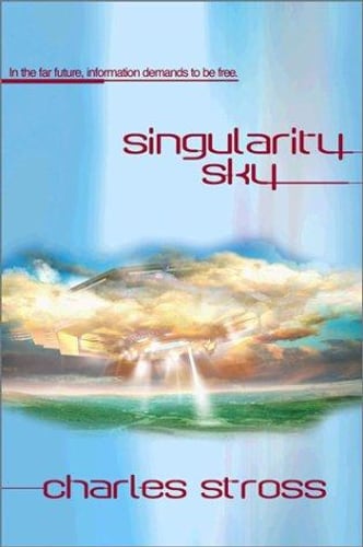 Cover of Singularity Sky by Charles Stross