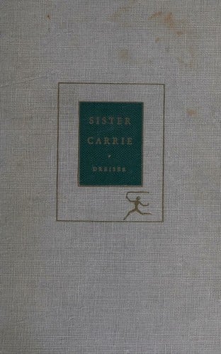 Cover of Sister Carrie by Theodore Dreiser