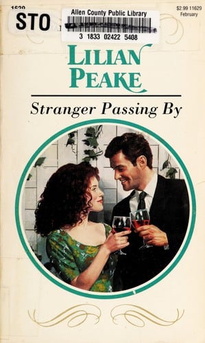 Cover of Stranger Passing By by Lilian Peake