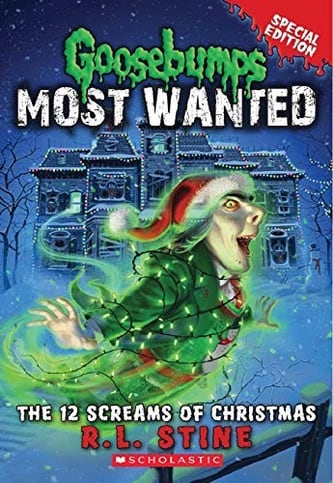 Cover of The 12 Screams of Christmas by Robert Lawrence Stine
