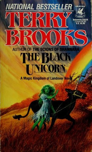 Cover of The Black Unicorn by Terry Brooks