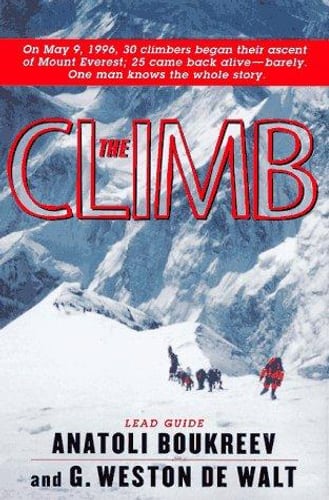 Cover of The climb by Anatoli Boukreev