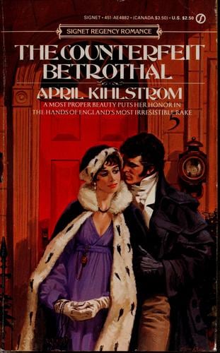 Cover of The Counterfeit Betrothal by Mary Balogh