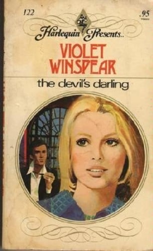 Cover of The Devil's Darling by Violet Winspear