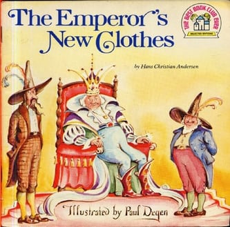 Cover of The emperor's new clothes by Hans Christian Andersen