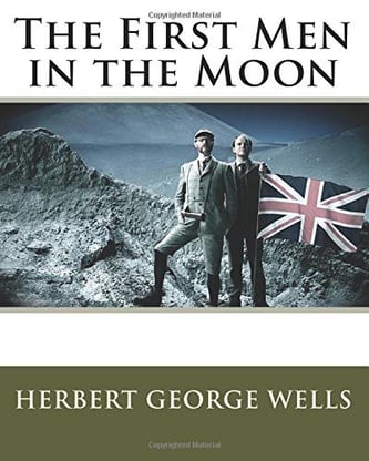 Cover of The First Men in the Moon by H. G. Wells