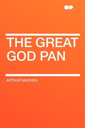 Cover of The Great God Pan by Arthur Machen