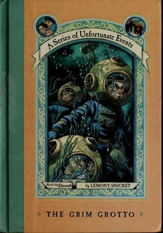 Cover of The Grim Grotto by Lemony Snicket